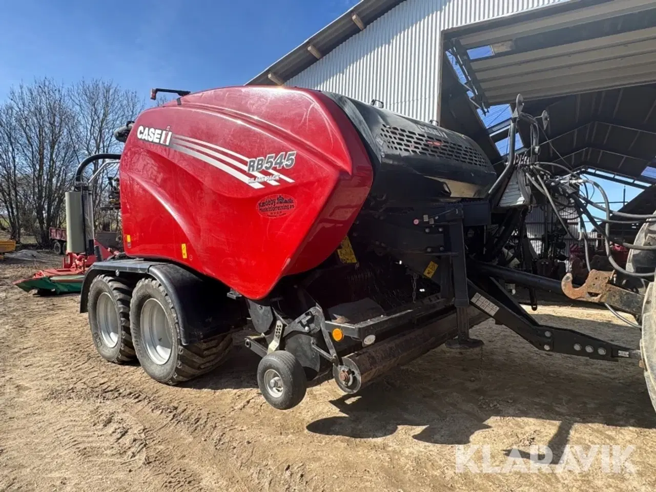 Billede 4 - Ballepresser Case RB 545 Silage Pack