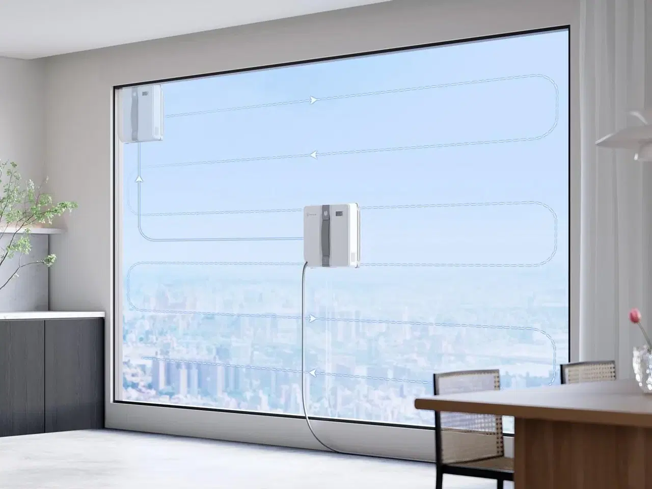 Billede 9 - Vinduesrobot ECOVACS WINBOT Mini - vinduespudser robot