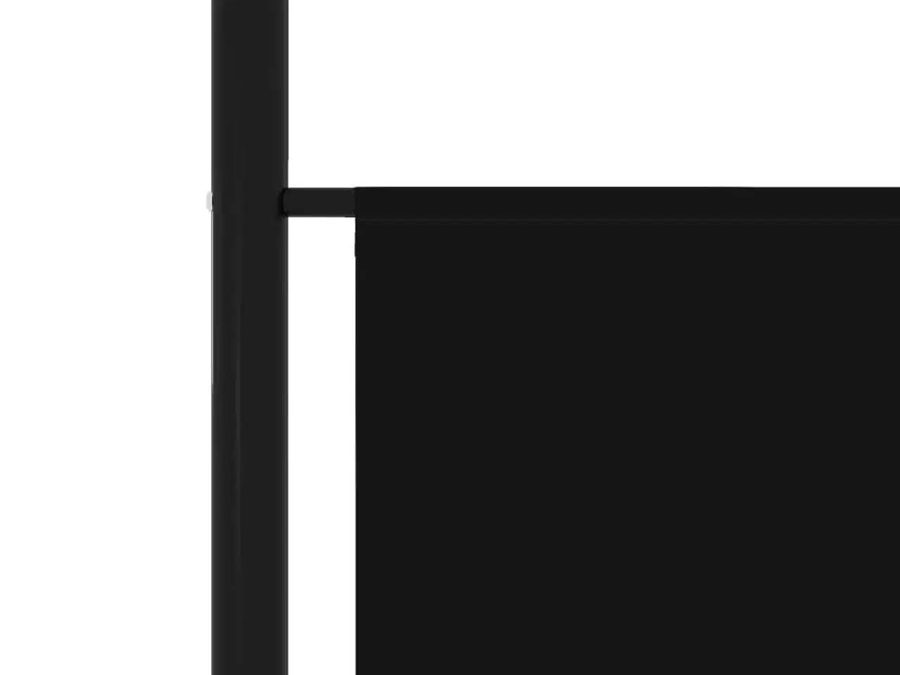 Billede 5 - 5-panels rumdeler 250 x 180 cm sort