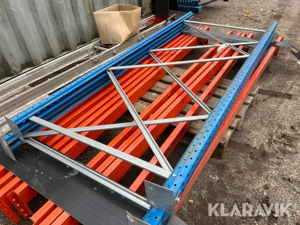 Billede 3 - Pallereol med 5 hylder
