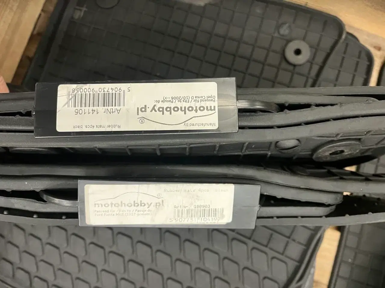 Billede 3 - 24 stk. bilmåtter, ass. Farver og størrelser