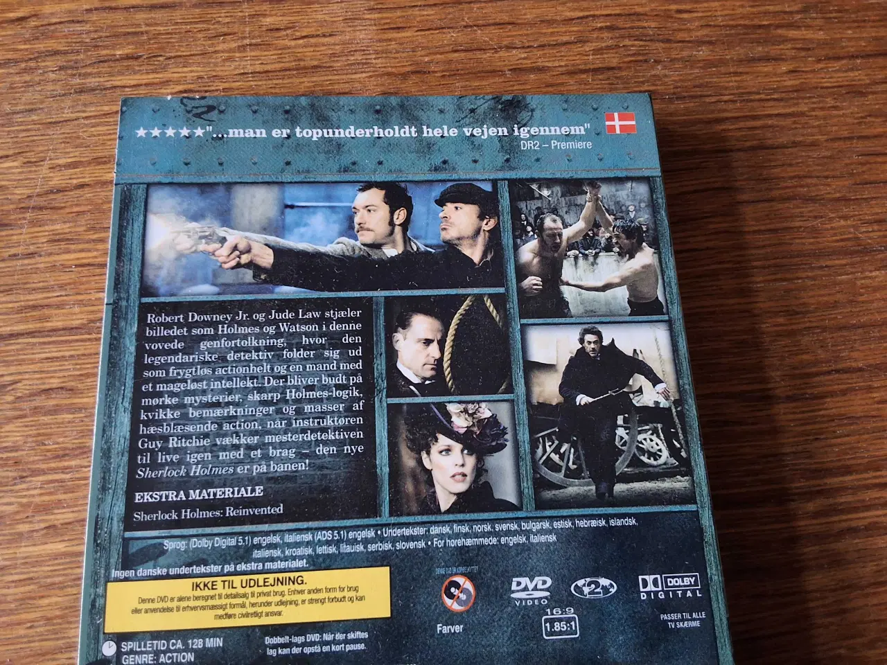 Billede 3 - SHERLOCK HOLMES - DVD-film. Genre: Action. 