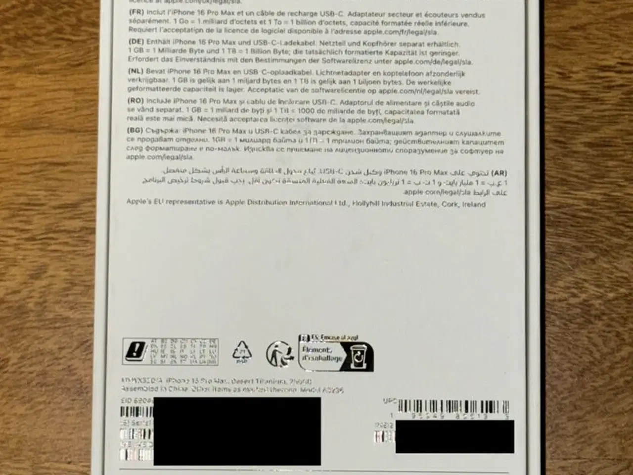 Billede 3 - IPHONE 16 PRO MAX 256gb 