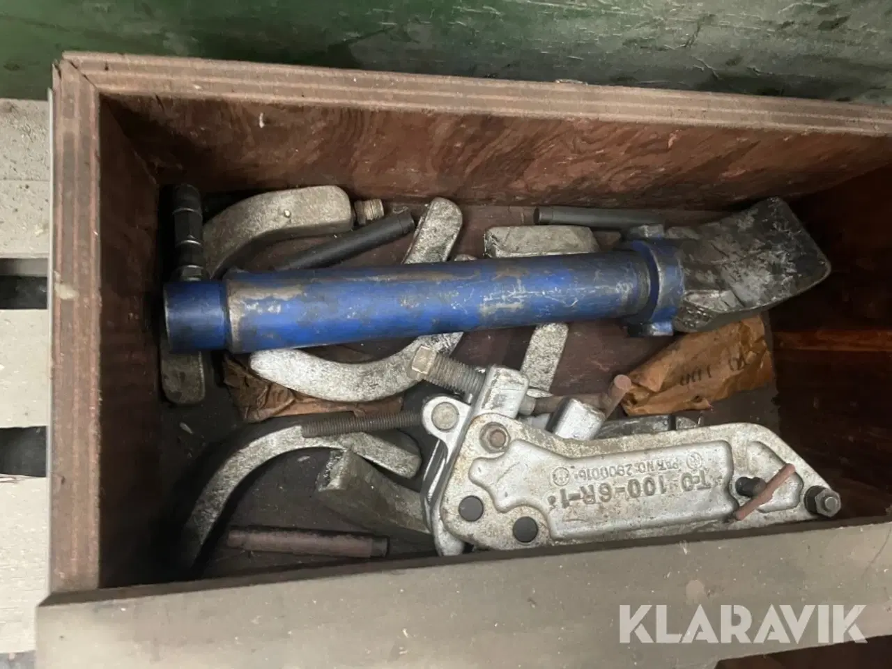 Billede 12 - Hydraulisk opretterværktøj og dækjern