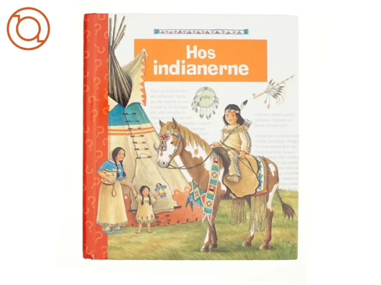 Billede 1 - Hos indianerne af Angela Weinhold (Bog)