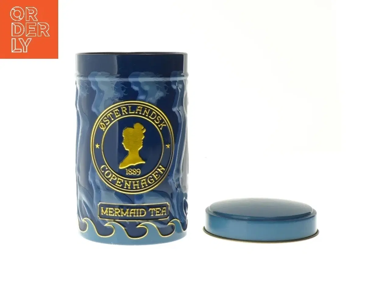 Billede 2 - Østerlandsk Mermaid te dåse fra Østerlandsk (str. Ø 8,5 cm længde 14,5 cm)