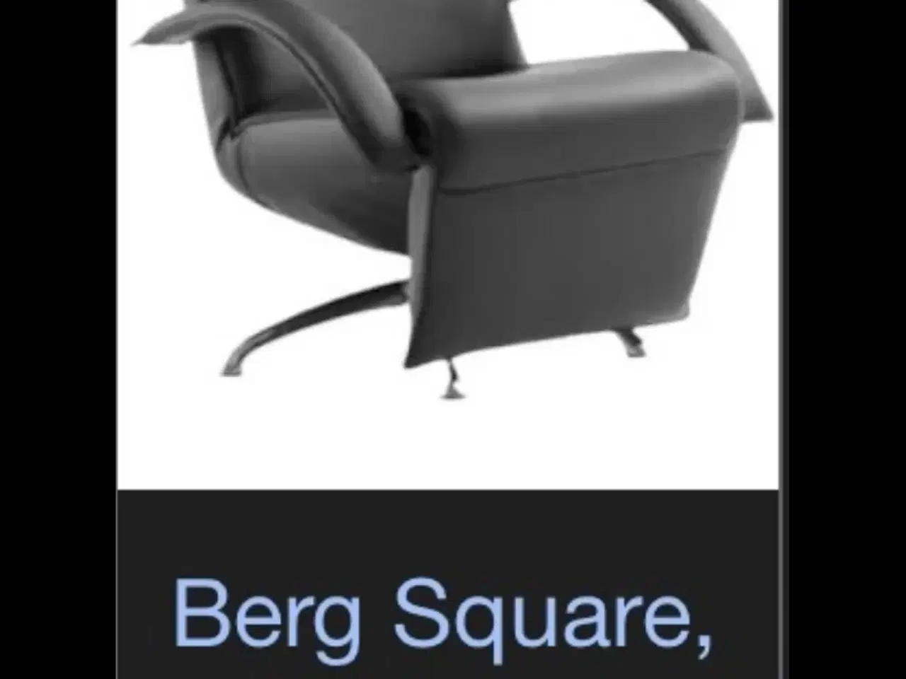 Billede 4 - Luxus drømmestol fra Berg Furniture 