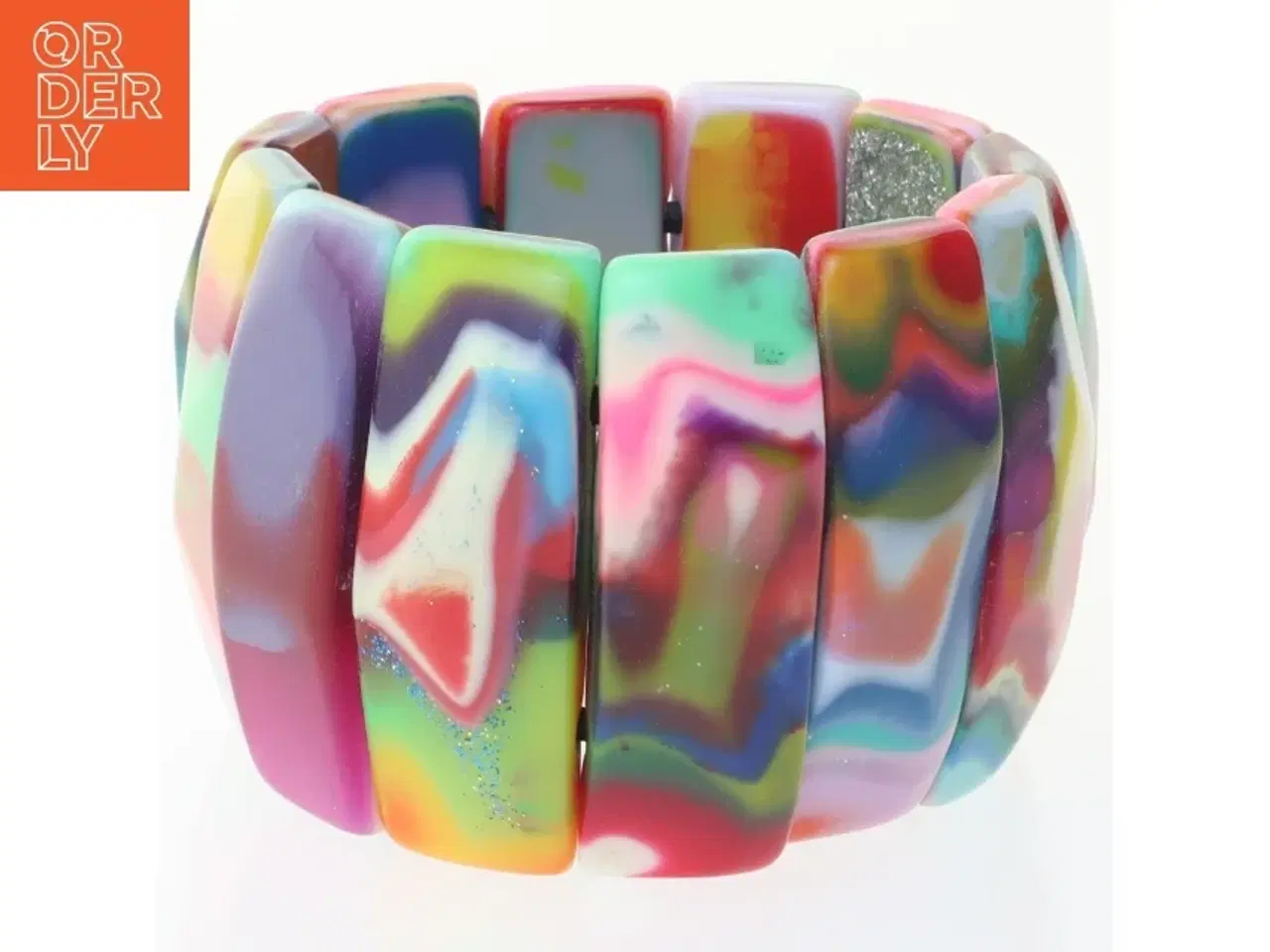 Billede 2 - Farverig armbånd fra Rio Design (str. Ø 6 cm)