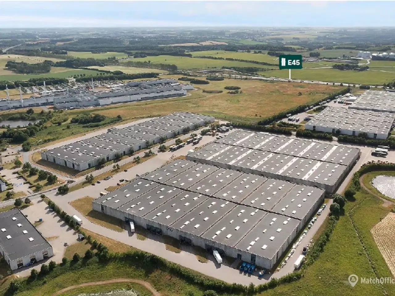 Billede 1 - Lagerhaller m. kontor fra 4 200 til 22 000 m² i Horsens