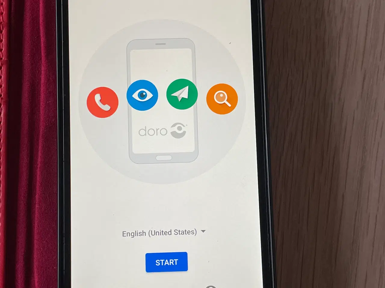 Billede 1 - Doro smartphone ældrevenlig telefon