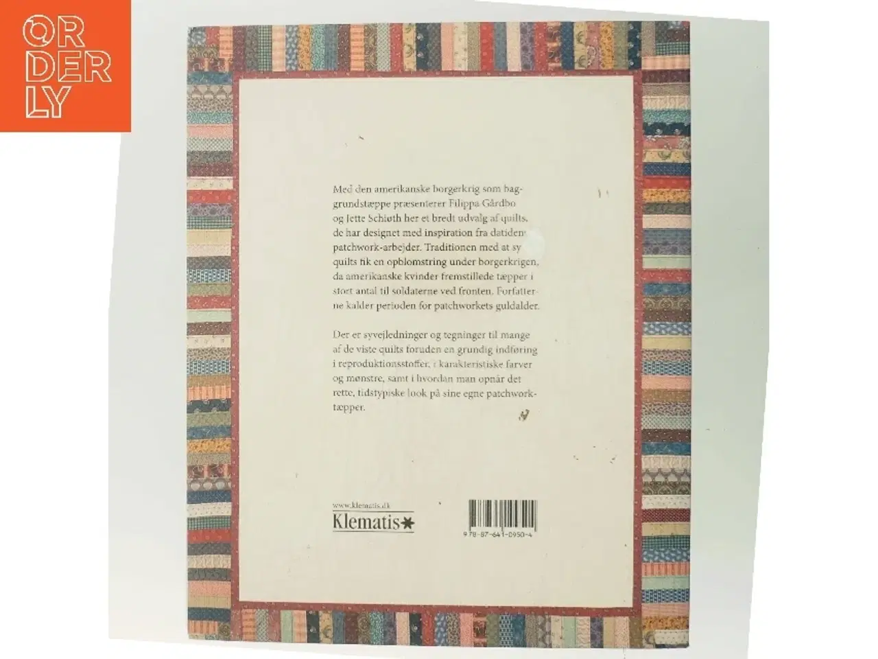 Billede 3 - Patchworktæpper og den amerikanske borgerkrig af Filippa Gårdbo (Bog)