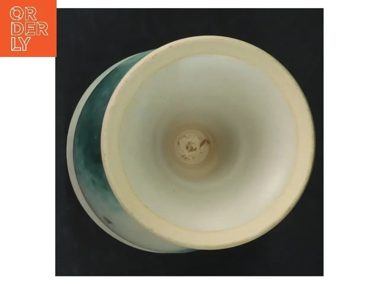 Billede 3 - Keramik vase (str. H 14,5 cm ø. 8,5 cm)
