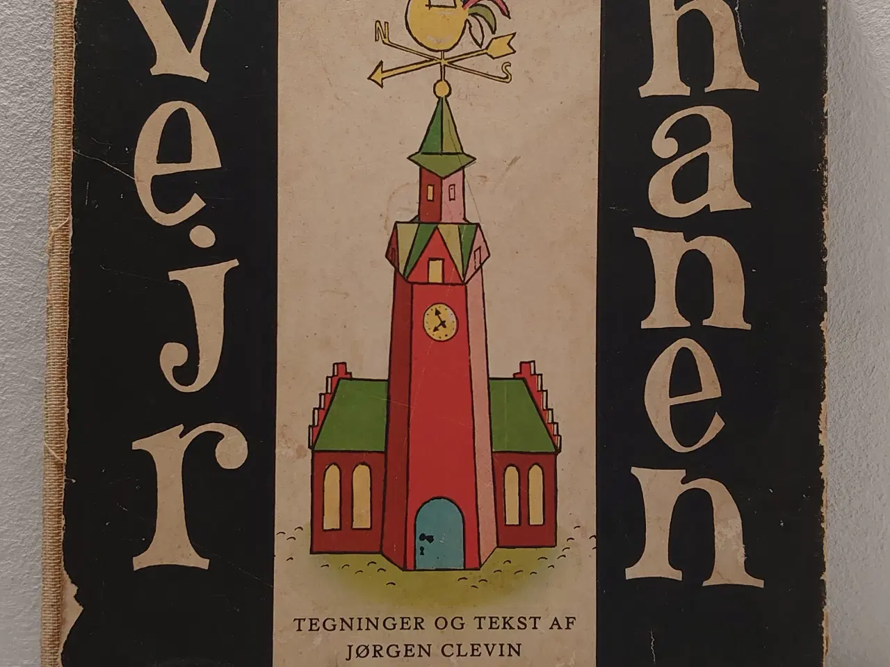 Billede 1 - Jørgen Clevin: Vejrhanen. Sjælden 1.udg. fra 1949.