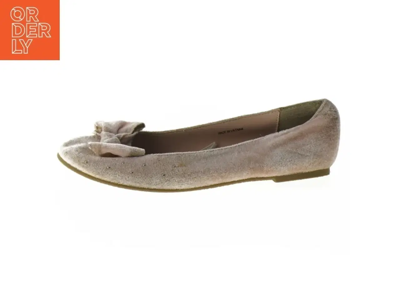 Billede 1 - Ballet flats med sløjfe (str. 33 )