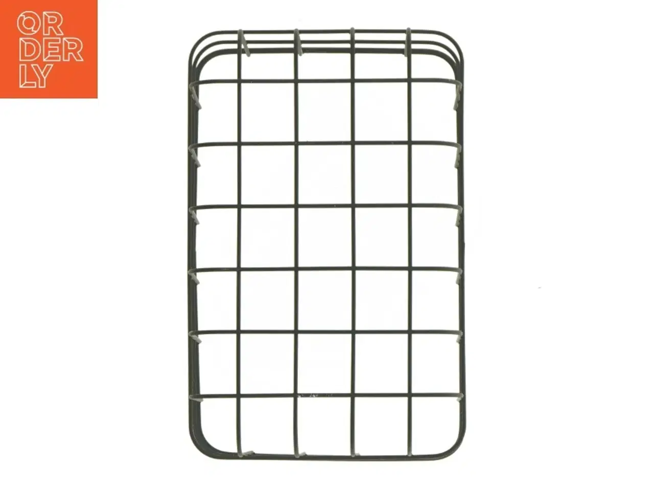 Billede 3 - Metal trådkurv (str. 23 x 15 x 10 cm)