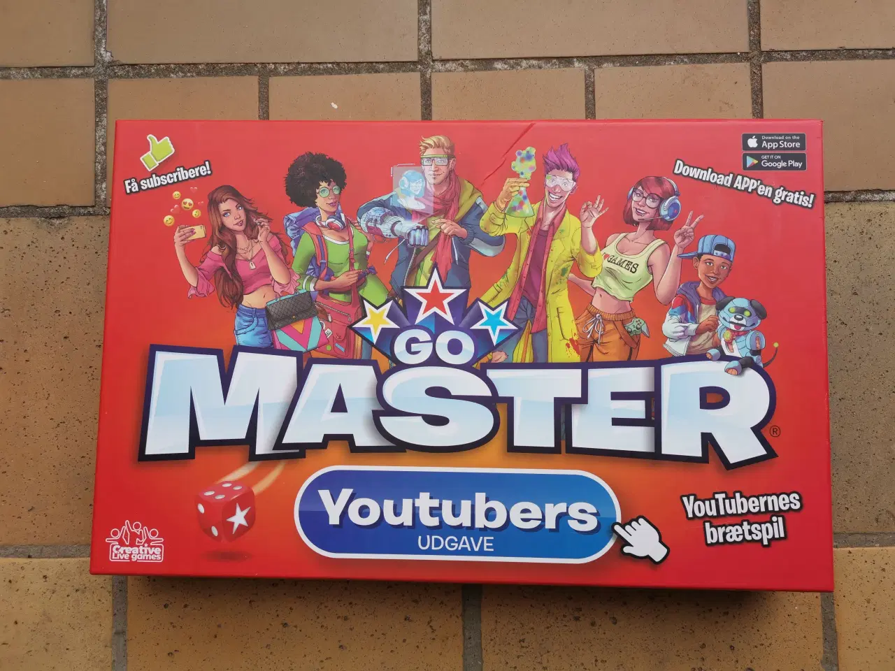 Billede 1 - Go Master Youtubers udgave Brætspil