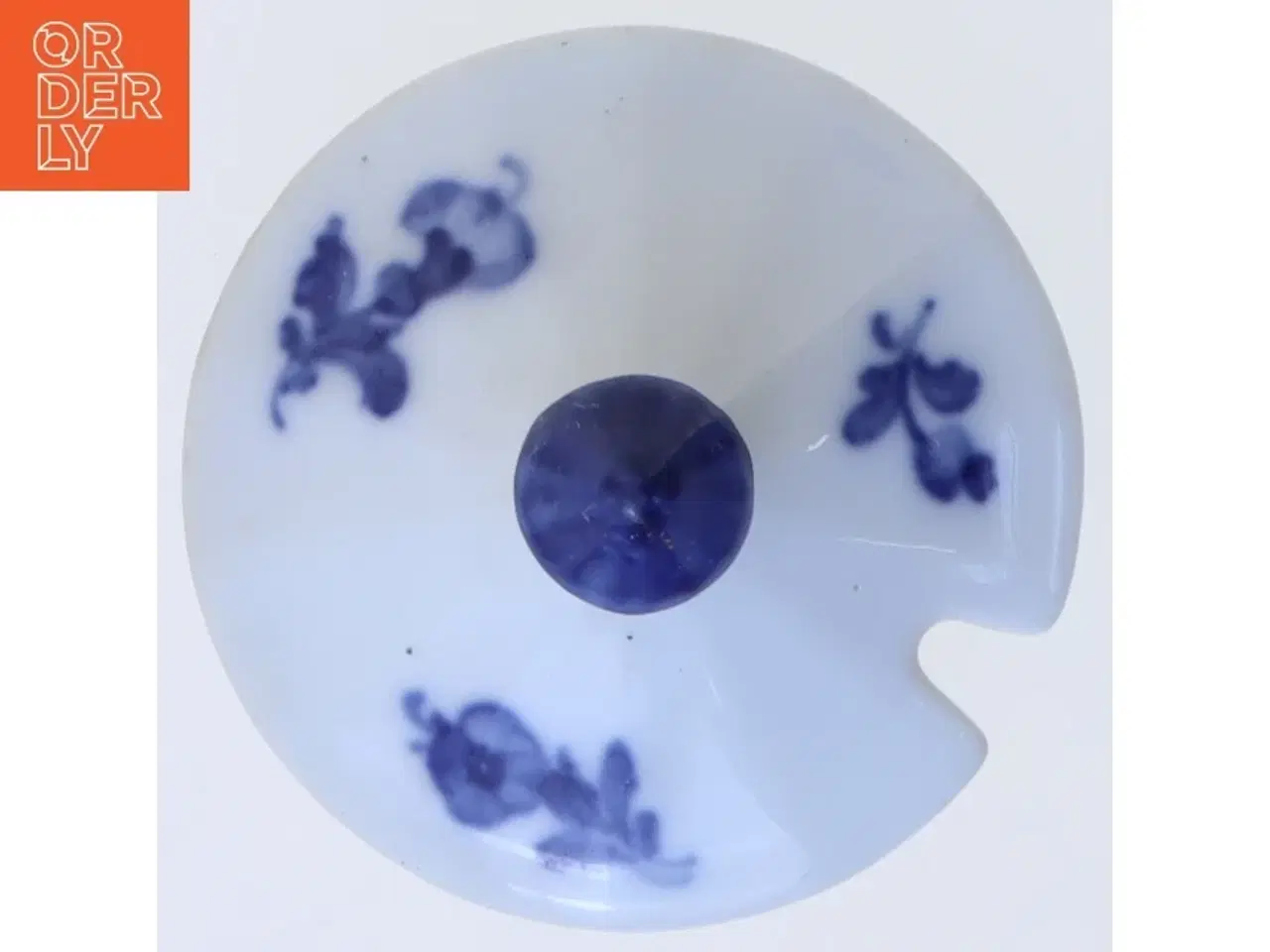 Billede 3 - Royal Copenhagen blå blomst låg 10/8586 (str. Ø 6,5 cm)