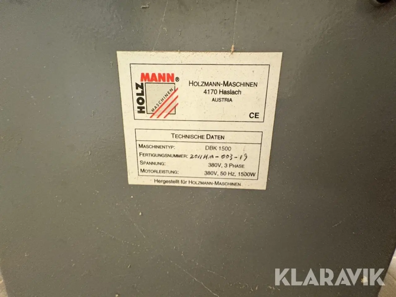 Billede 11 - Drejebænk Holzmann Dbk 1500