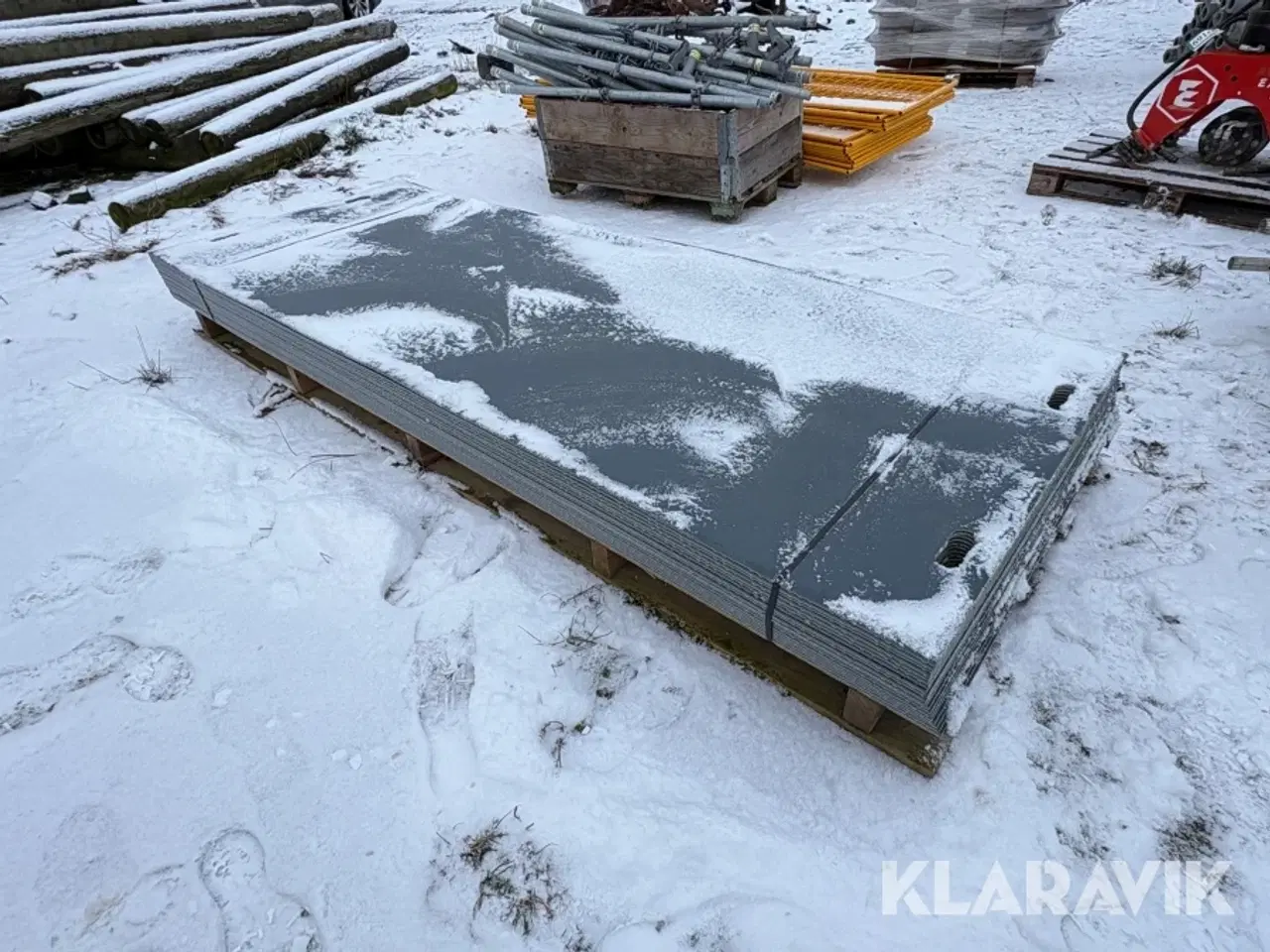 Billede 1 - Køreplader plast 20 styk