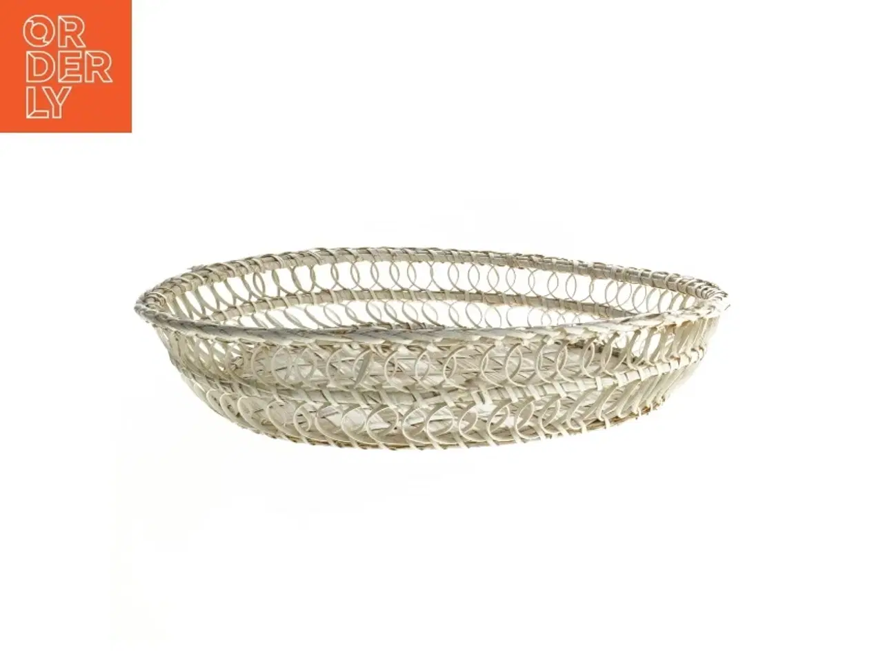 Billede 1 - Rund flettet kurv (str. Ø 31 cm)