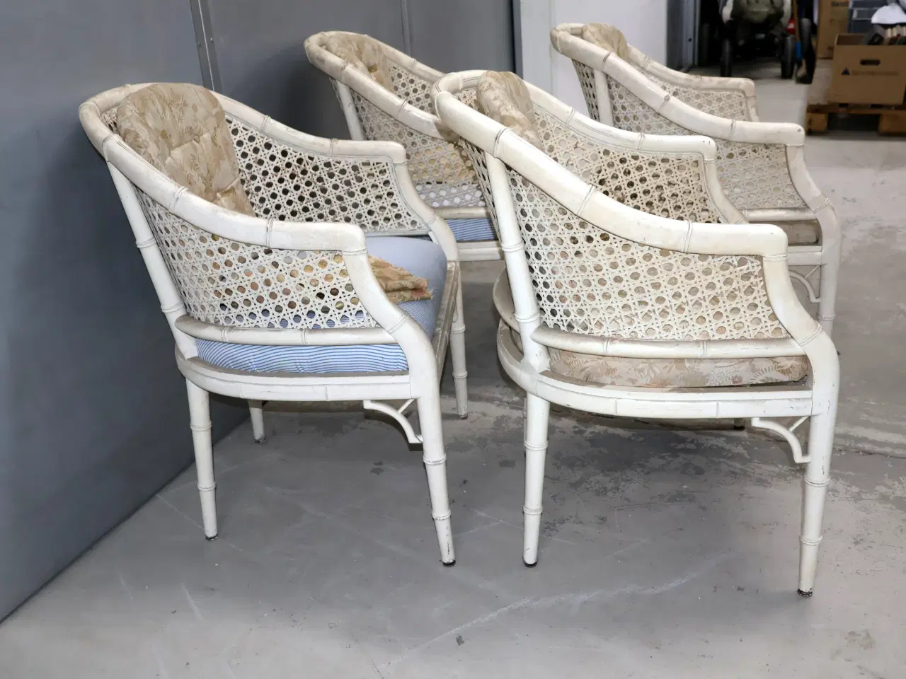 Billede 4 - 4 Stk Miranda of Sweden fletstole fra 1980erne