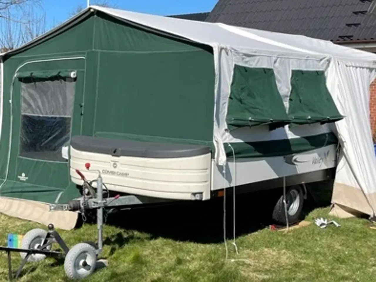 Billede 3 - Combi-camp Vally 2008, nysynet, tempo 100 kr 35500