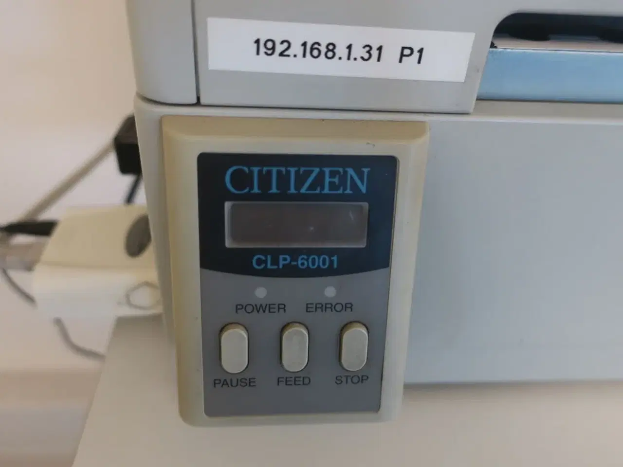 Billede 3 - Labelprinter CITIZEN CLP-6001