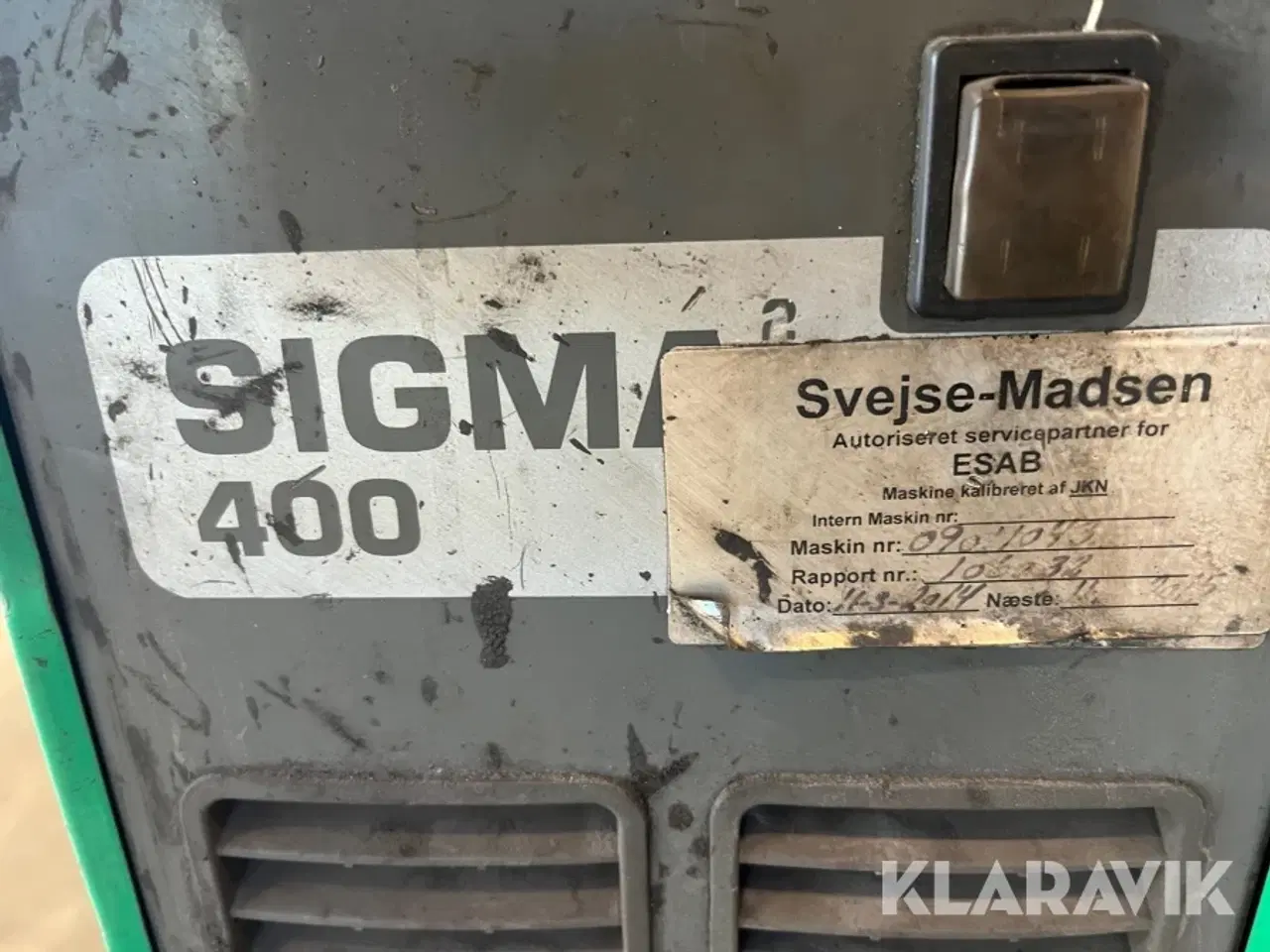 Billede 11 - Svejsemaskine Migatronic Sigma 2 400 MWF 41 uden svejseslanger