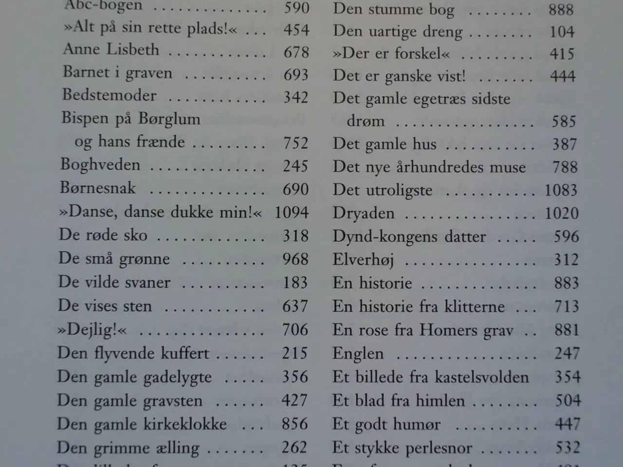 Billede 3 - eventyr og historier - komplet samling, af h. c. a