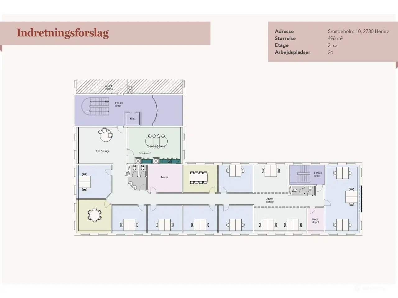 Billede 12 - Lyse og åbne kontorlokaler med fleksibel planløsning