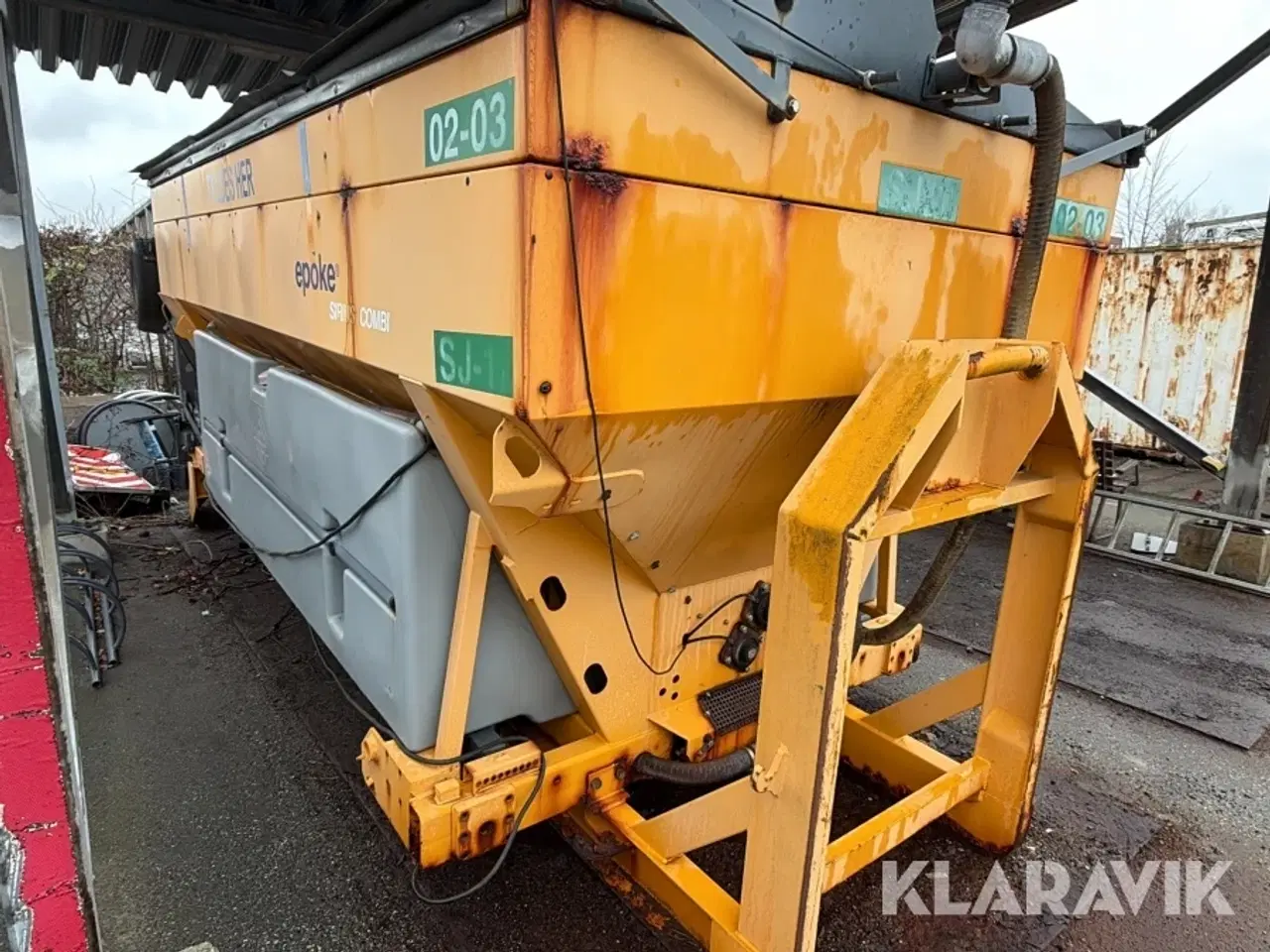 Billede 5 - Sirius combi salt spreder Epoke SW4400 Sirius Combi