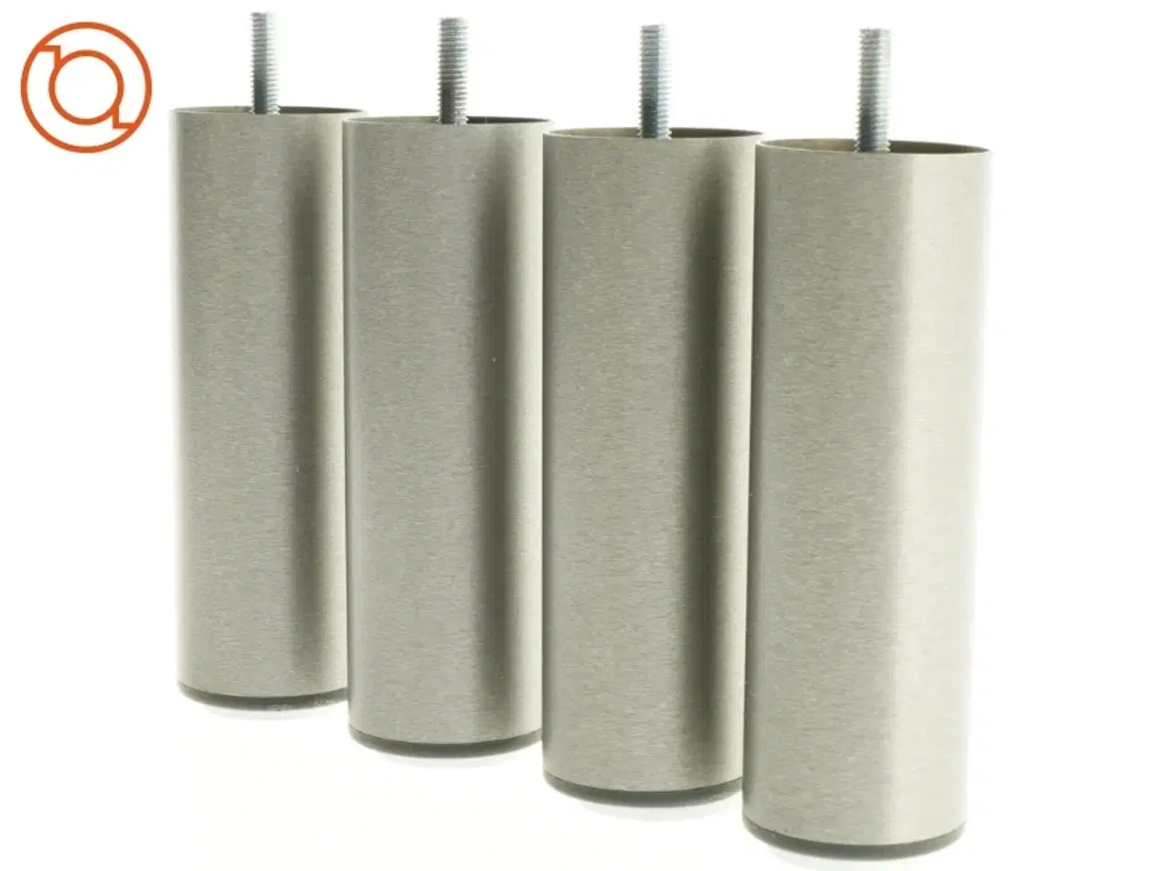 Billede 1 - Metalben fra ikea (str. 15 x 5 cm)