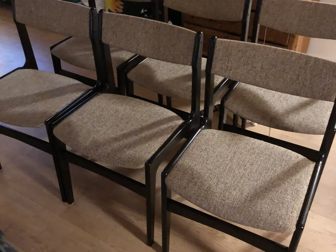 Billede 1 - 6 Erik Buch Retro stole i perfekt stand