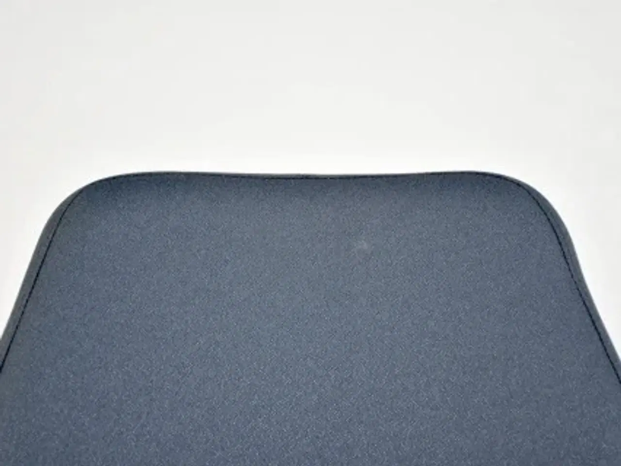 Billede 6 - Scan office kontorstol med blå/grå polster og sort stel, lav ryg
