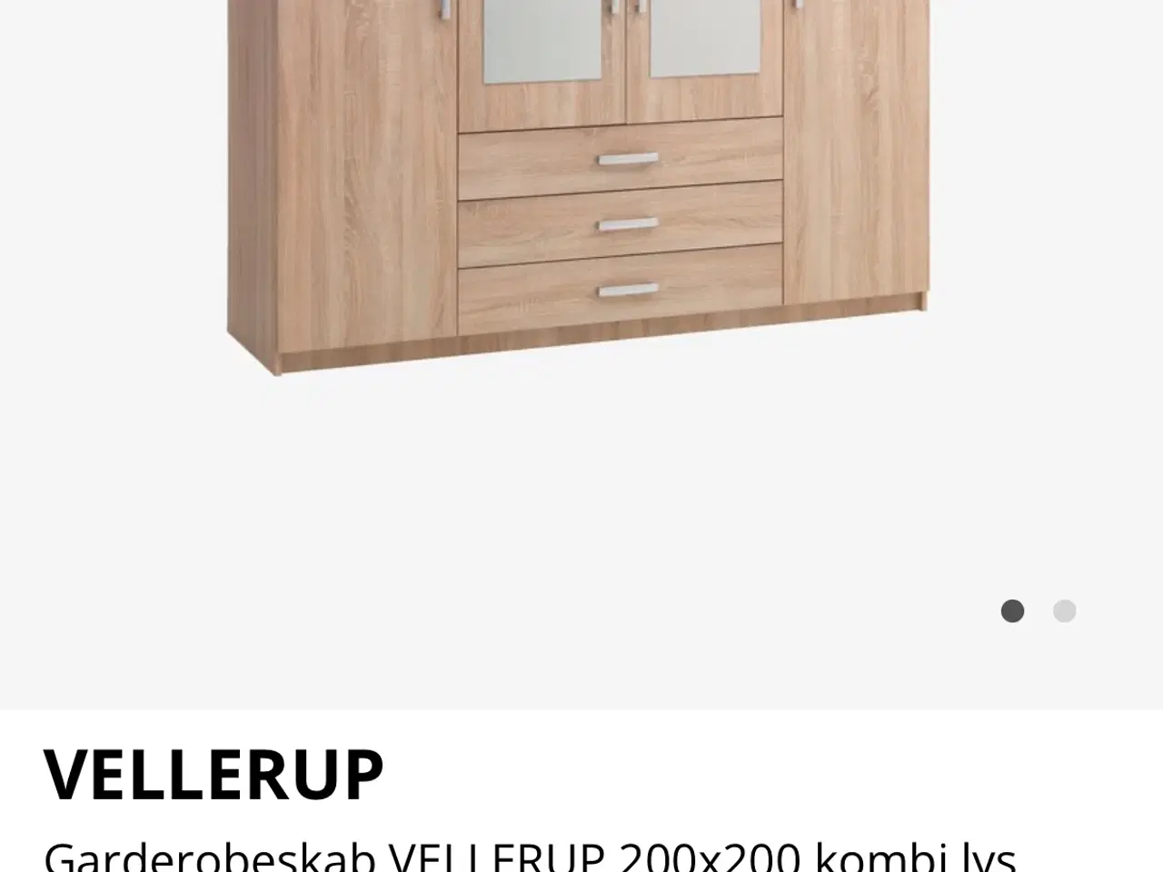 Billede 8 - Vellerup garderobeskab fra Jysk