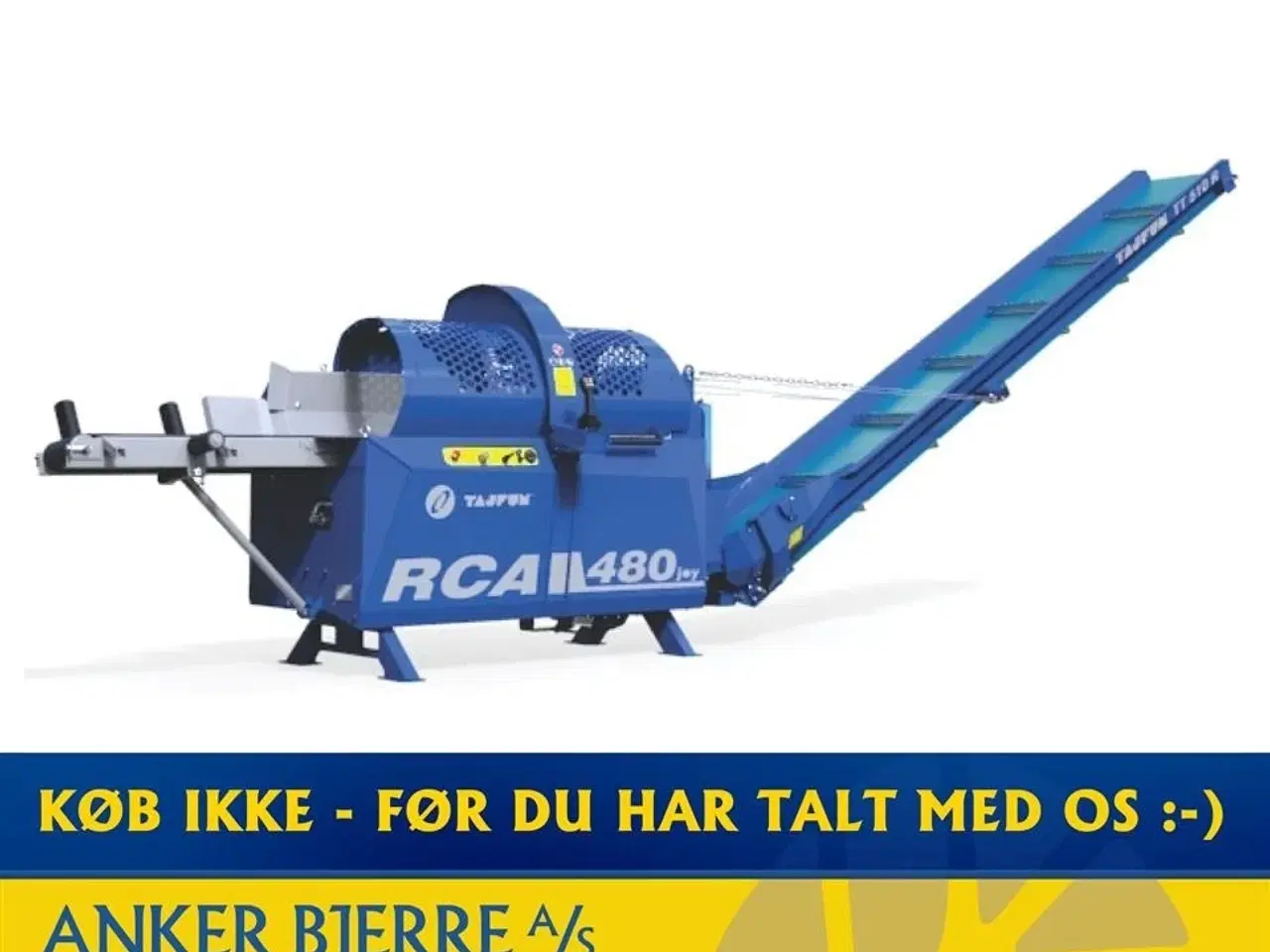 Billede 1 - Tajfun RCA 480 JOY inkl. 5 m svingbar transportør