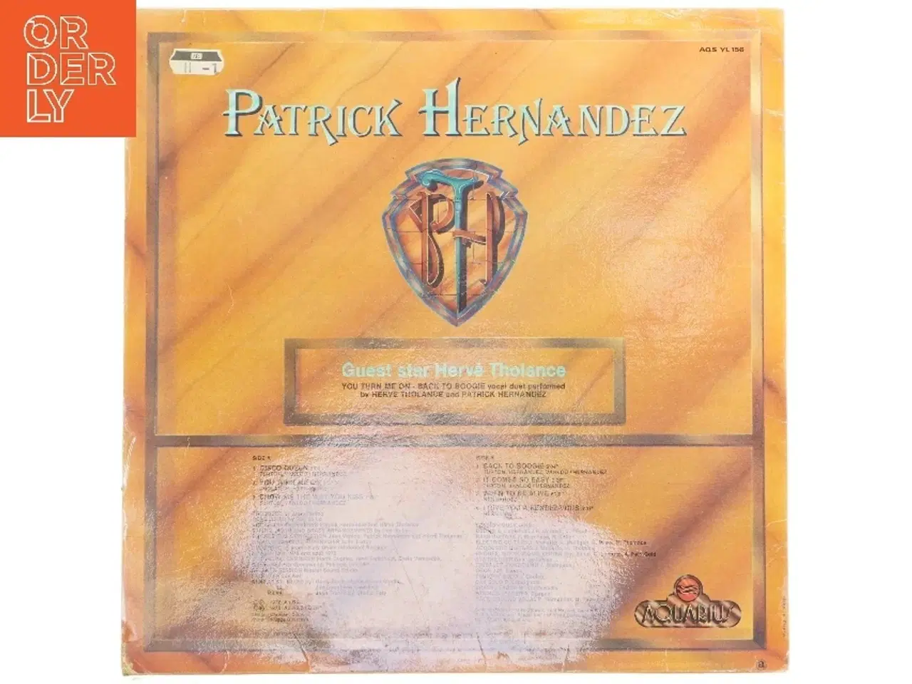 Billede 2 - Patrick Hernandez Born To Be Alive LP fra Aquarius