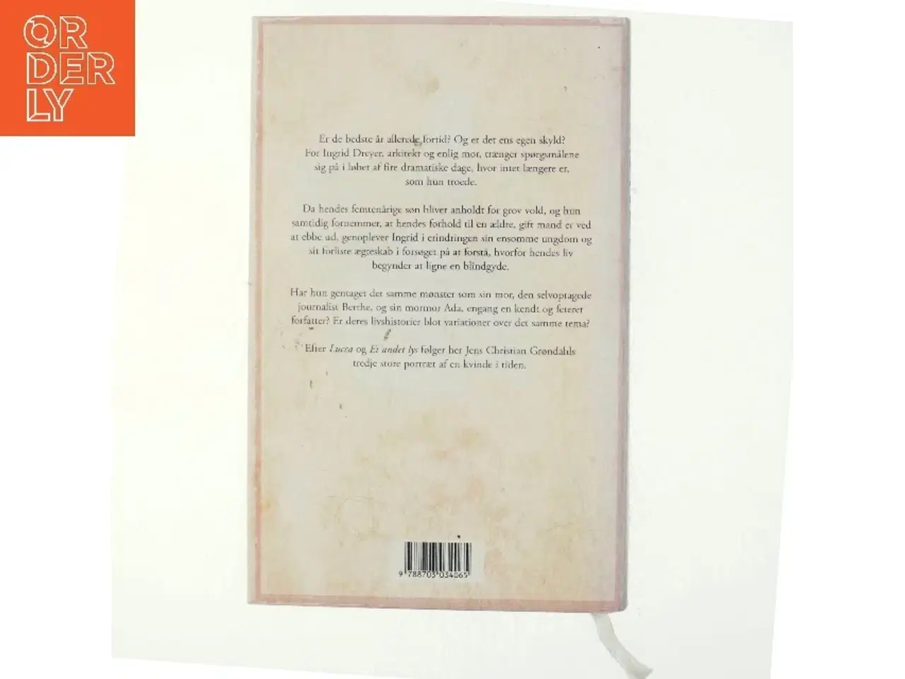 Billede 3 - Fire dage i marts : roman af Jens Christian Grøndahl (Bog)