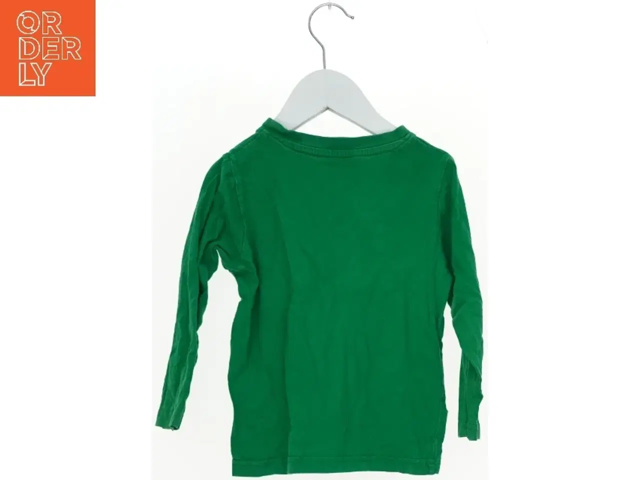 Billede 2 - Langærmet T-shirt med tryk fra Mads & Mette (str. 104)