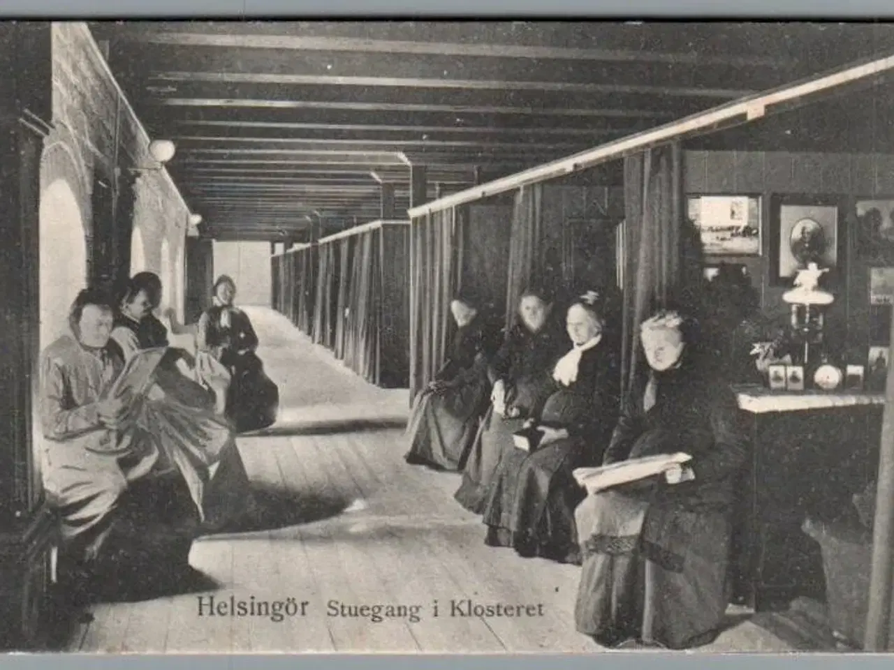 Billede 1 - Helsingør - Stuegang i Klosteret - Postkort - Ubrugt