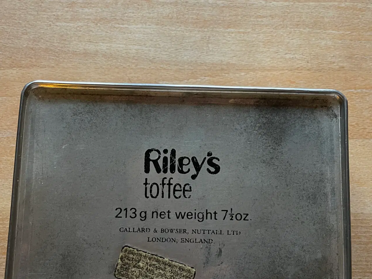 Billede 2 - Riley’s Toffee dåse