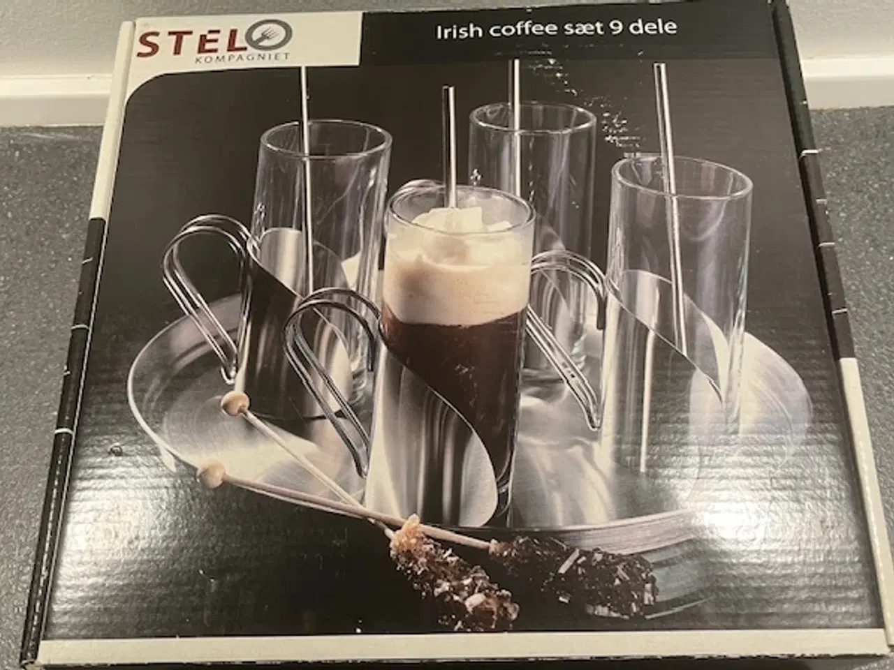 Billede 7 - Eksklusivt Stelkompagniet Irish Coffee sæt – 9 del