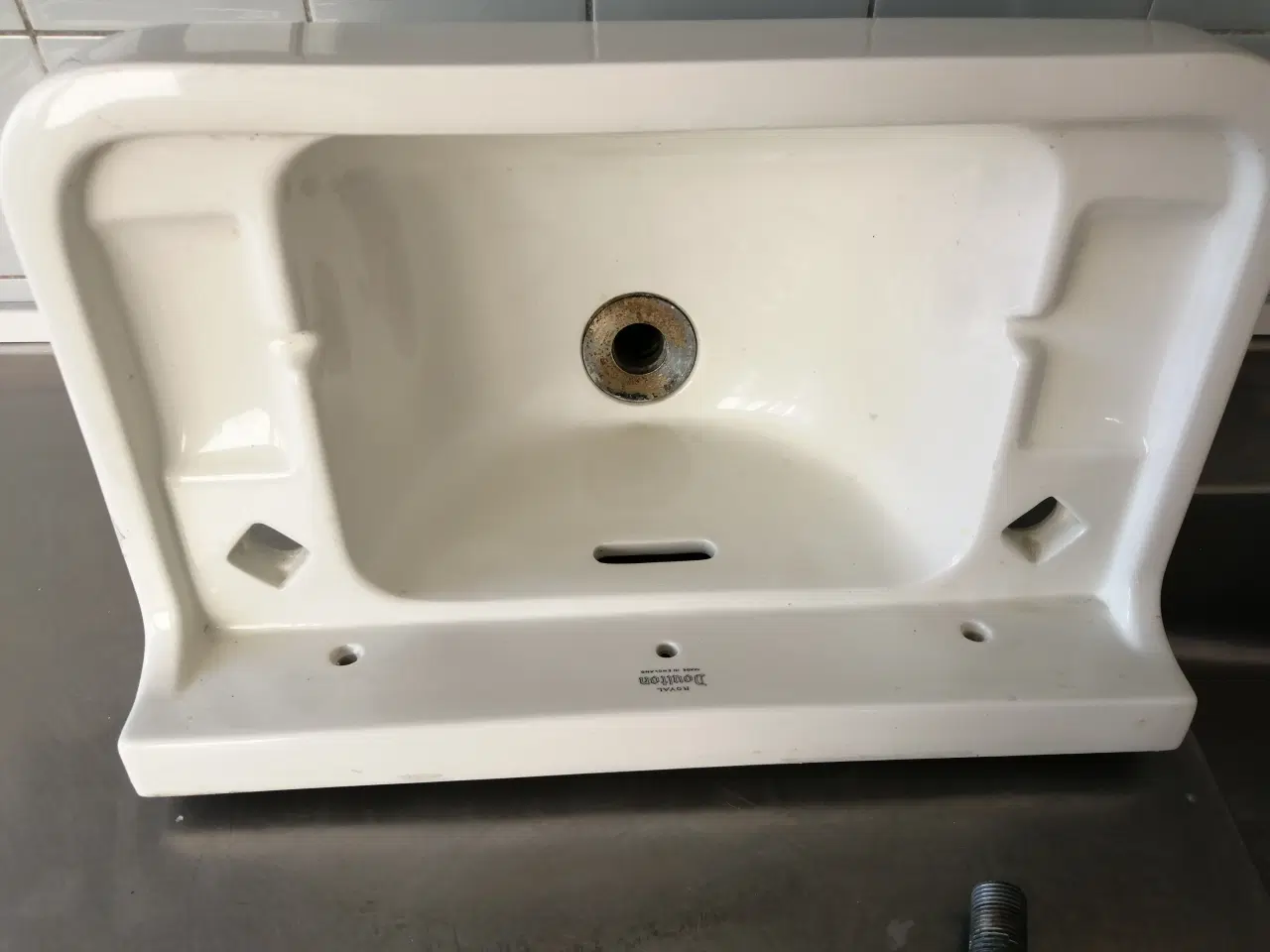 Billede 1 - Porcelæns håndvask