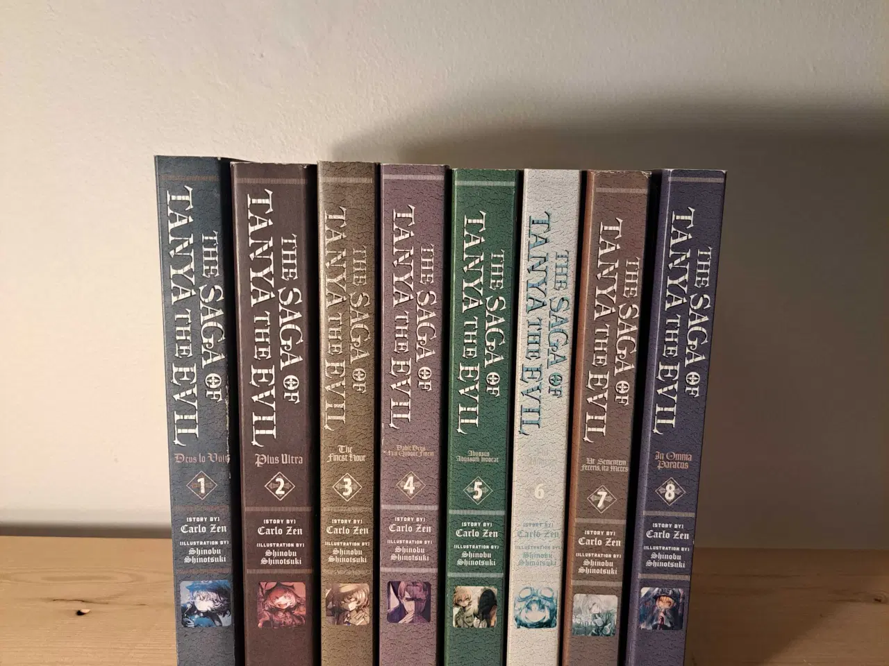 Billede 1 - The saga of Tanya the evil - light novels 1-8