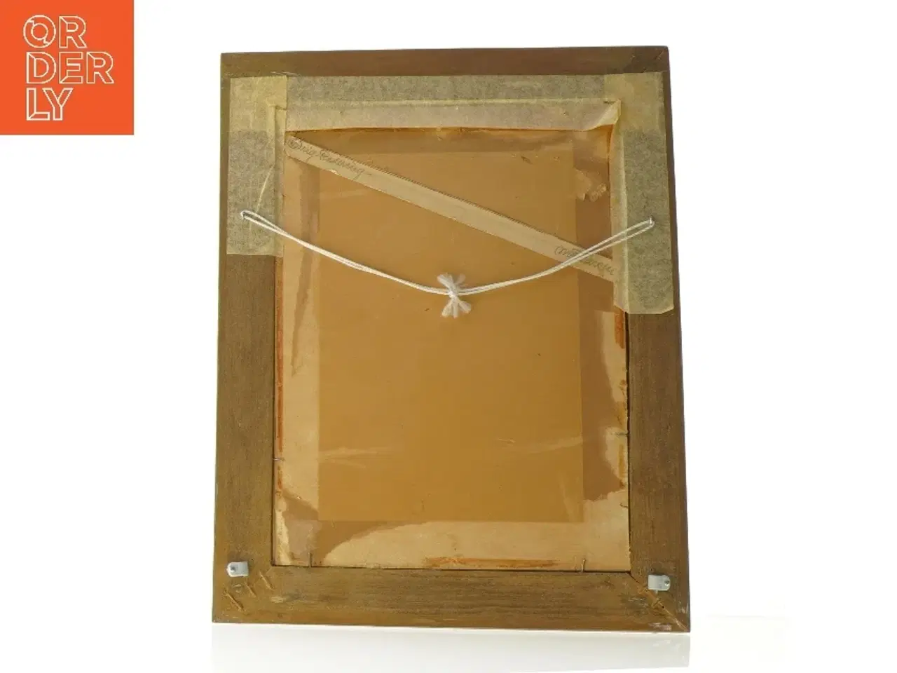 Billede 2 - Indrammet bybillede (str. 39 x 30 cm)