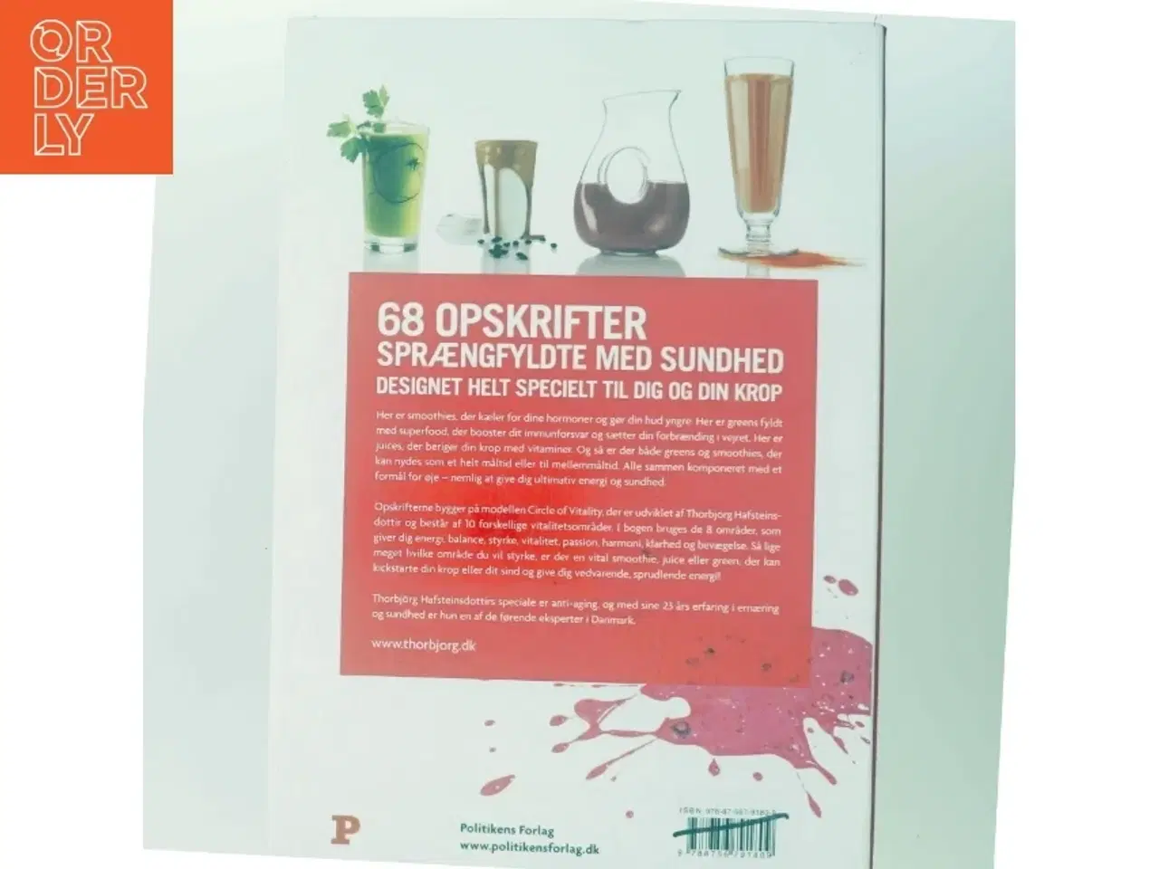 Billede 3 - Boost din vitalitet : smoothies, juices, greens af Thorbjrg Hafsteinsdottir (Bog)