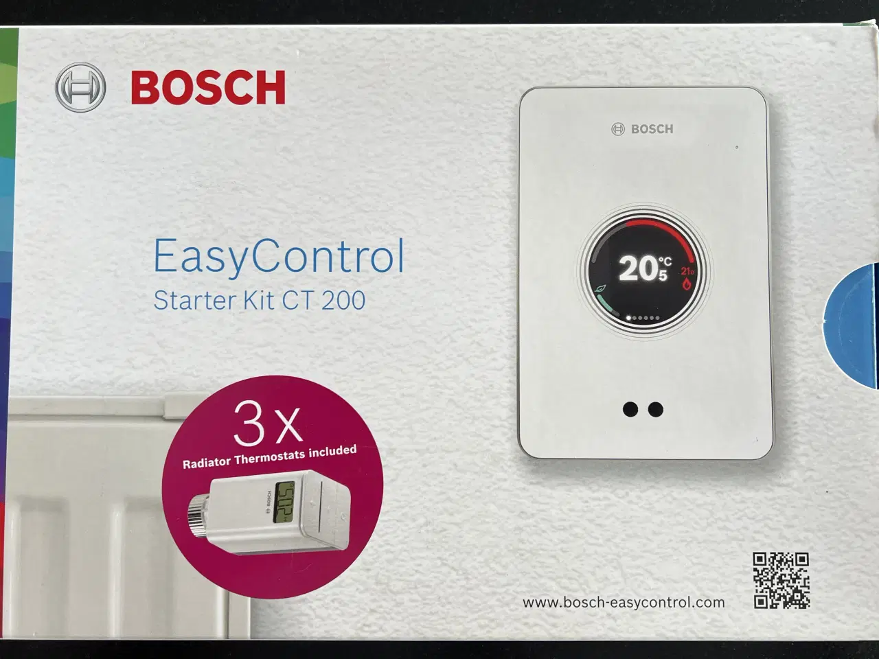 Billede 1 - Bosch EasyControl CT200 starterkit + 3 termostater
