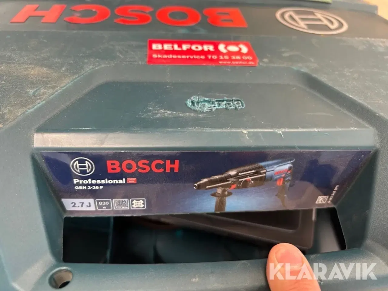 Billede 8 - Skruemaskine Bosch GBH 2-26