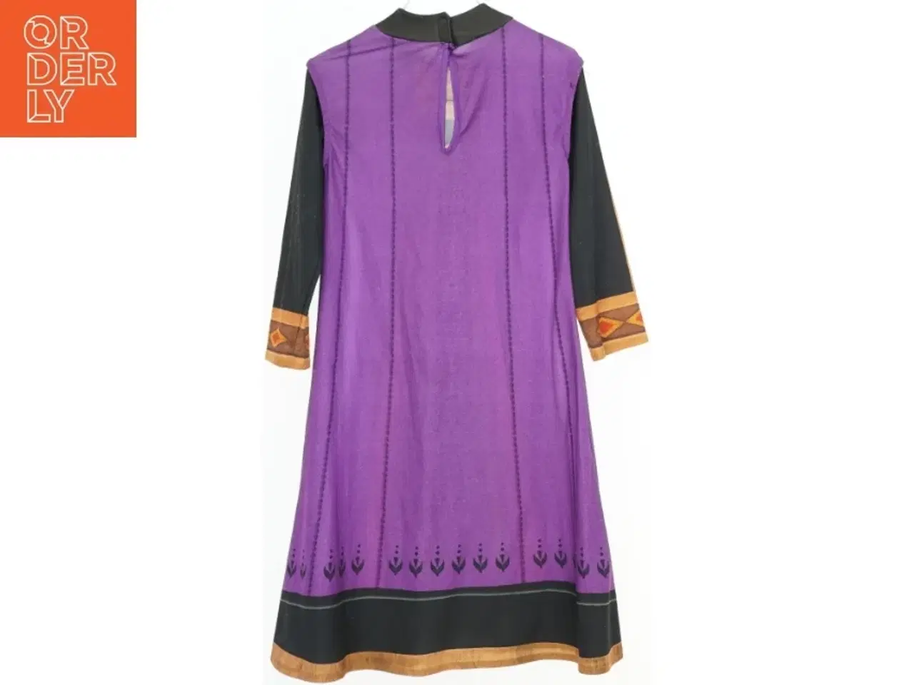 Billede 2 - Udklædningskjole med lilla tema fra Frozen (str. 110)