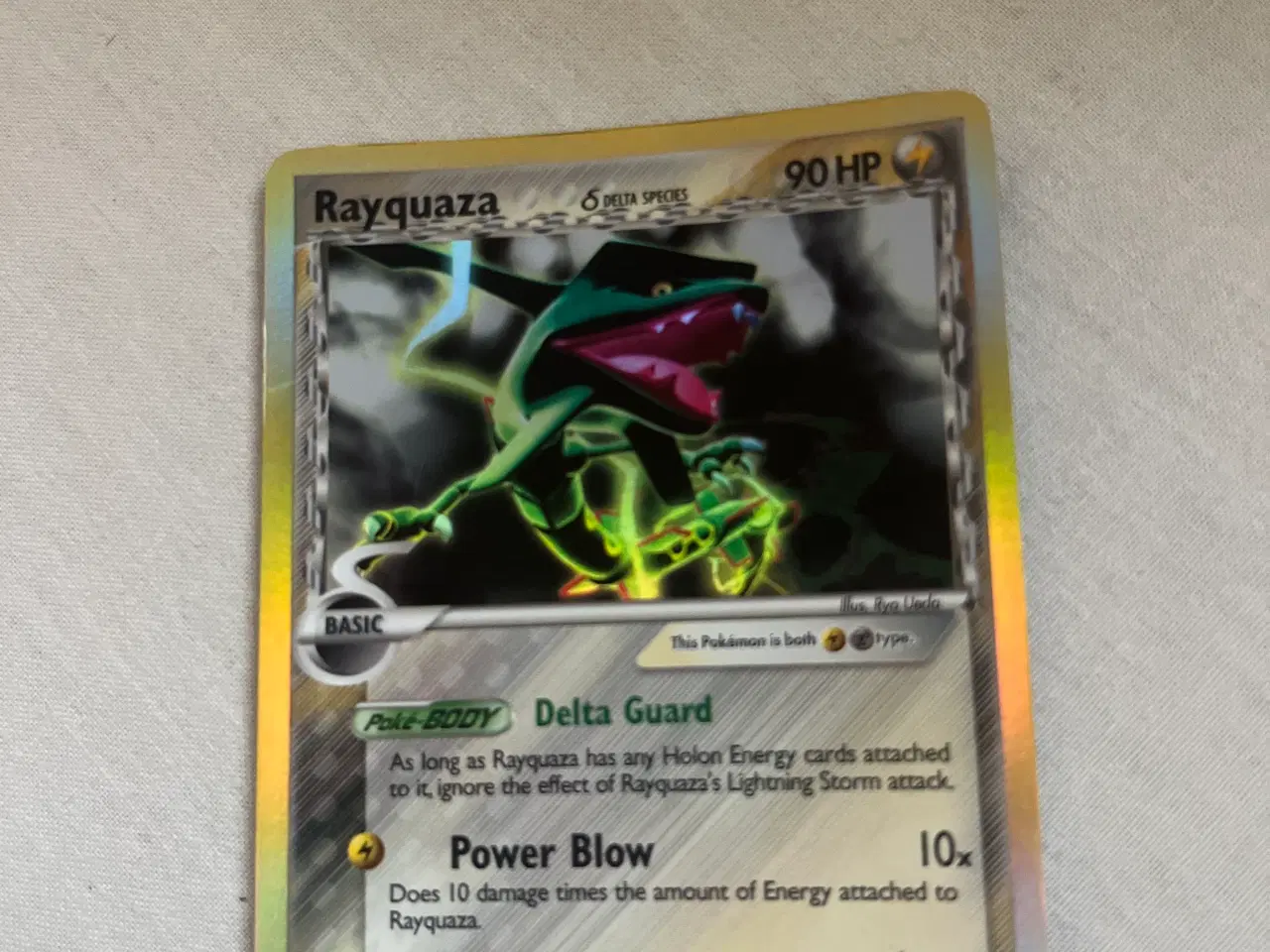 Billede 1 - Pokemon kort – Rayquaza Delta Species (2005, holo)